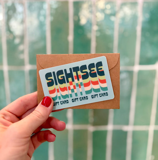 Sightsee Gift Card