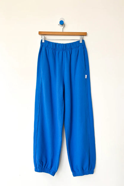 French Terry Balloon Pant - Lagoon