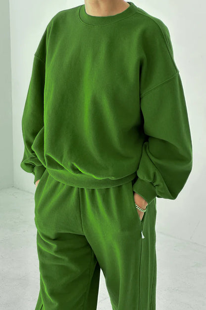 French Terry Core Sweatshirt - Avocado