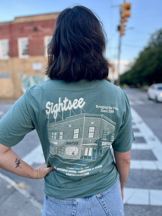 Sightsee Pocket Tee - Green