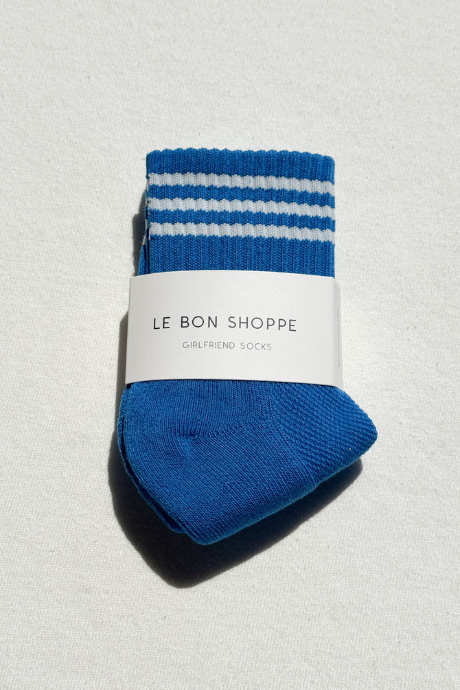 Girlfriend Socks - Royal Blue