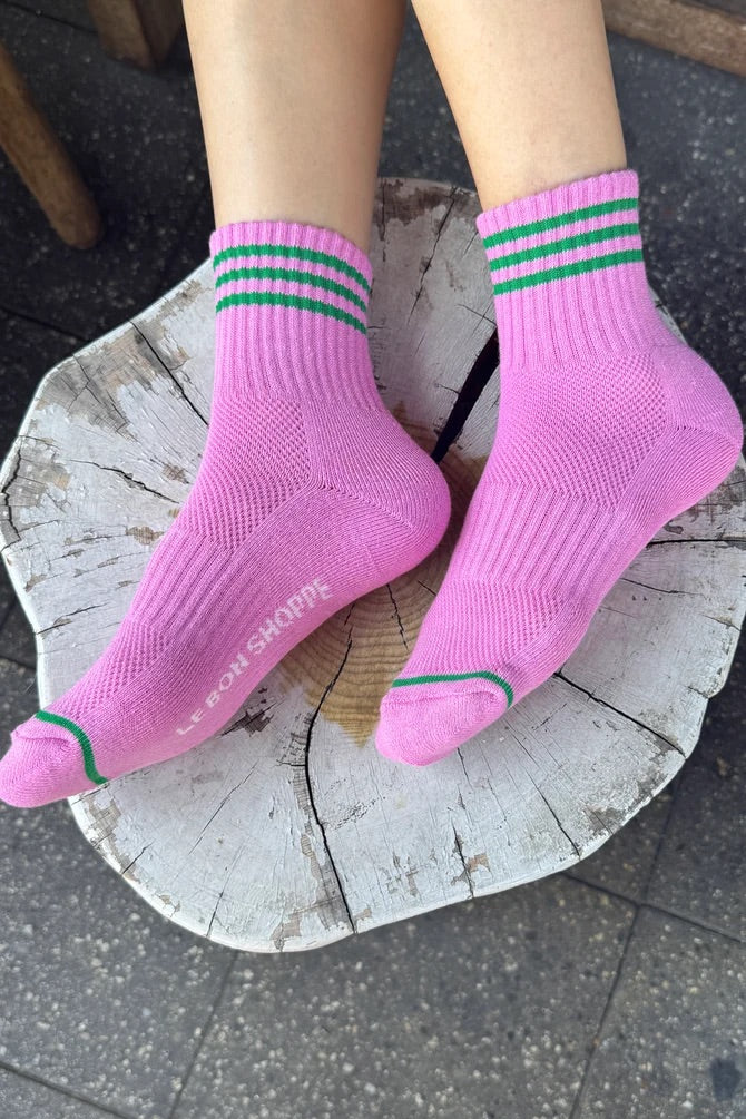 Girlfriend Socks - Rose Pink