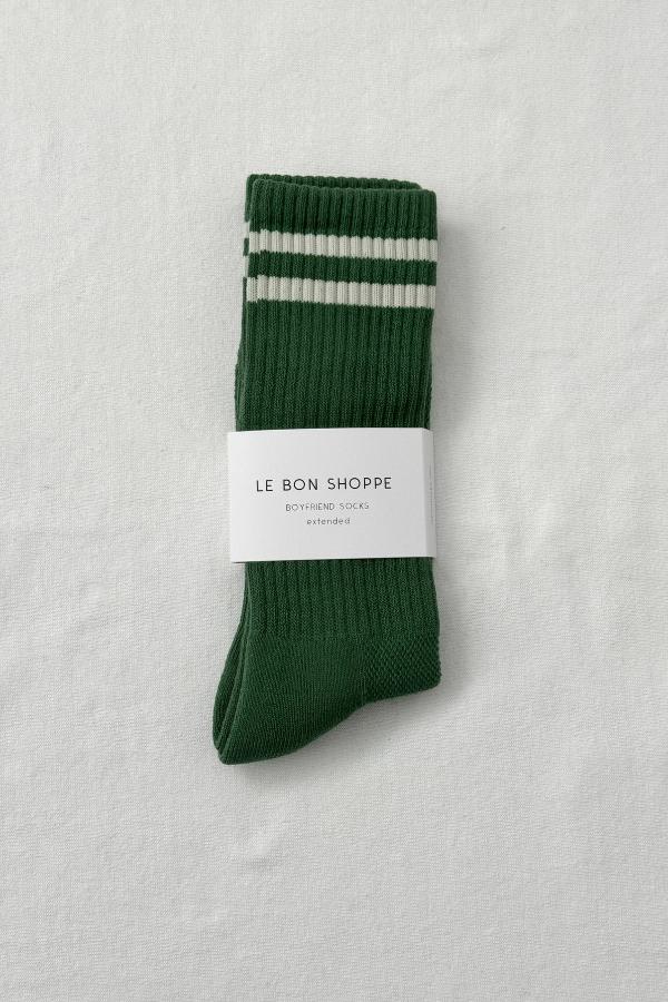 Boyfriend Socks - Moss