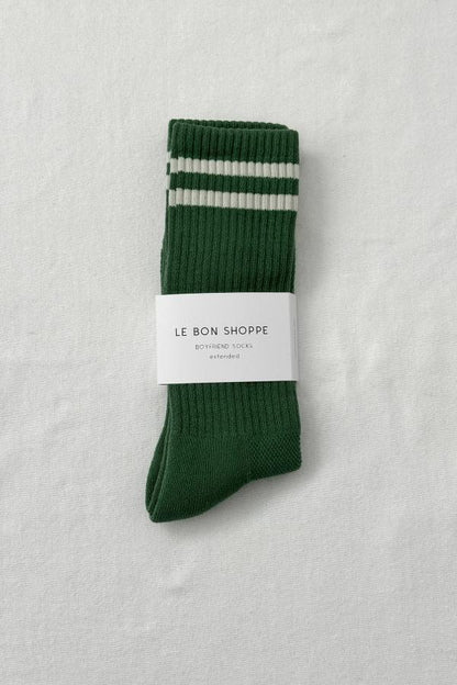 Boyfriend Socks - Moss
