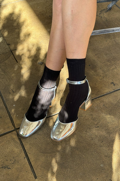 Her Socks (MC Cotton) - True Black