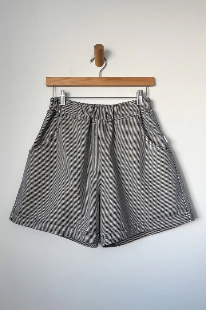 City Shorts - Blue Stripe