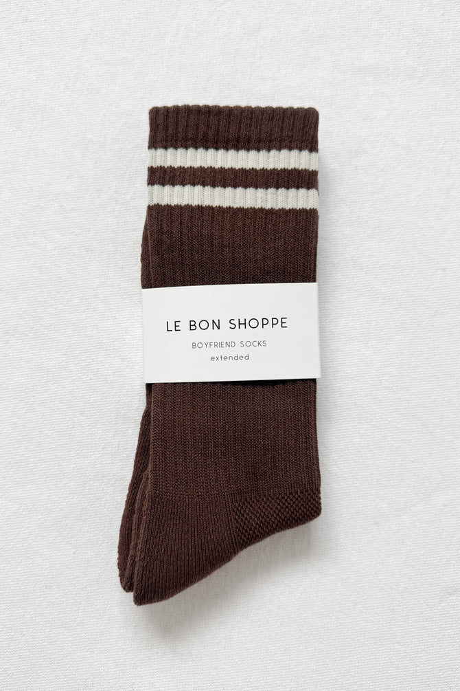 Boyfriend Socks - Wood