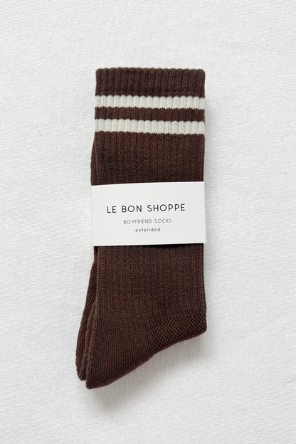 Boyfriend Socks - Wood