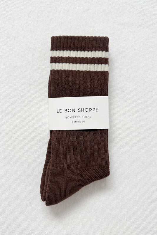 Boyfriend Socks - Wood