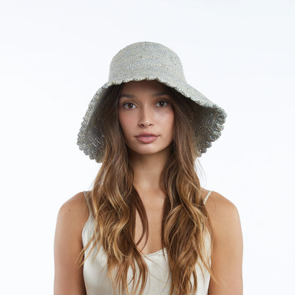 Lacey Hat - Light Blue