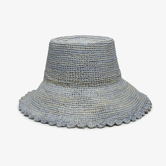 Lacey Hat - Light Blue