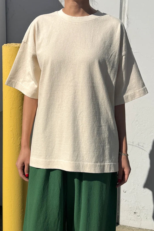 Jayden Boxy Tee - Naturel