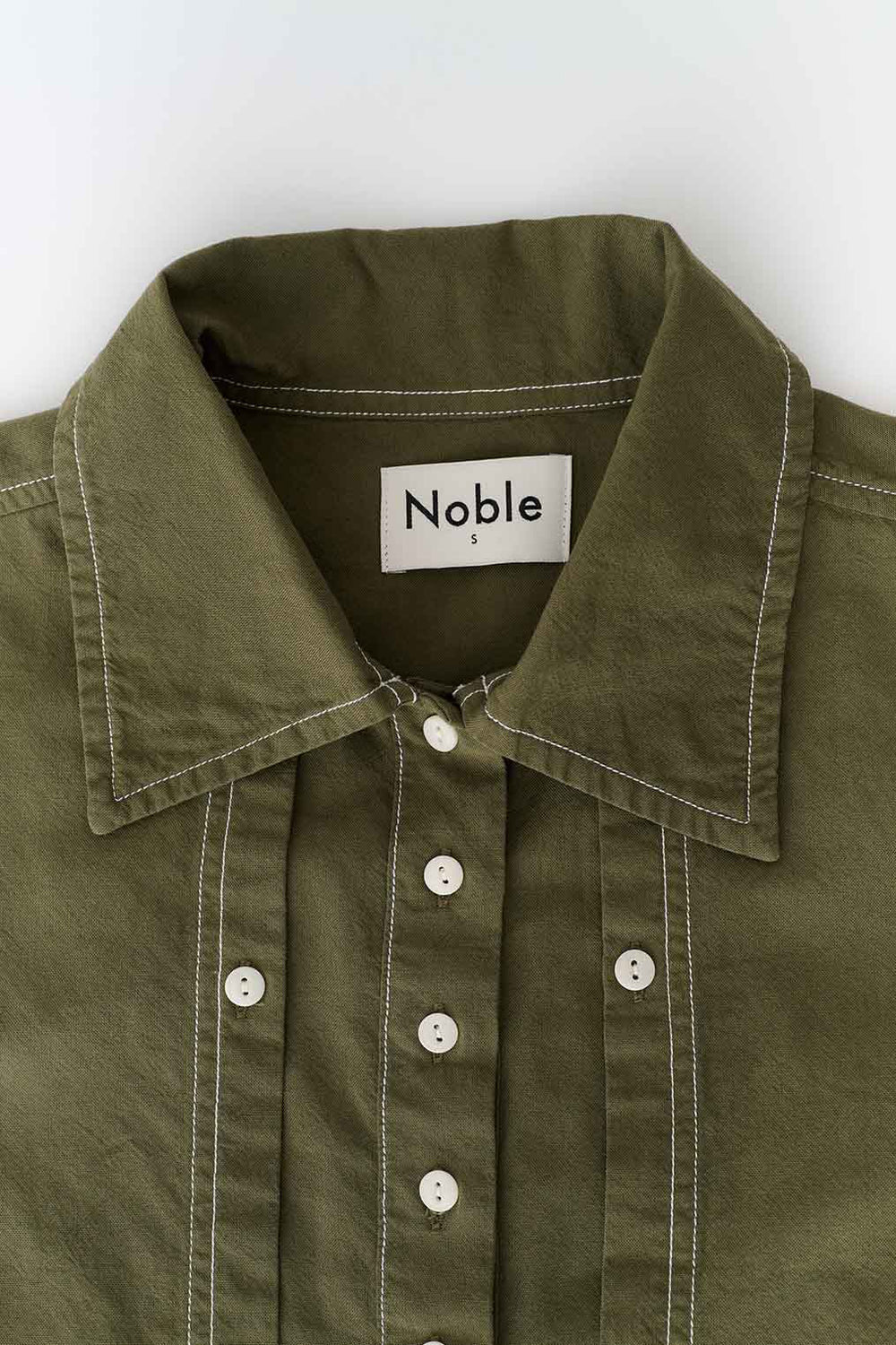 Noble Collared Shirt - Olive