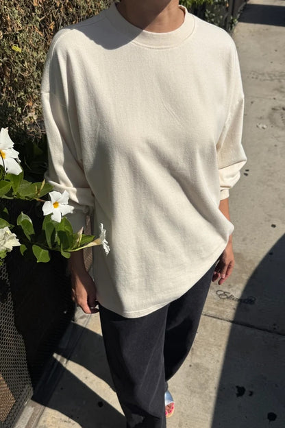 Soft Jersey Supple Tee - Naturel