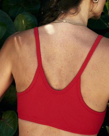 Minnie Bralette - Spence Red