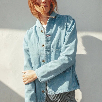 Shepherds Shirt in Sky Blue Denim