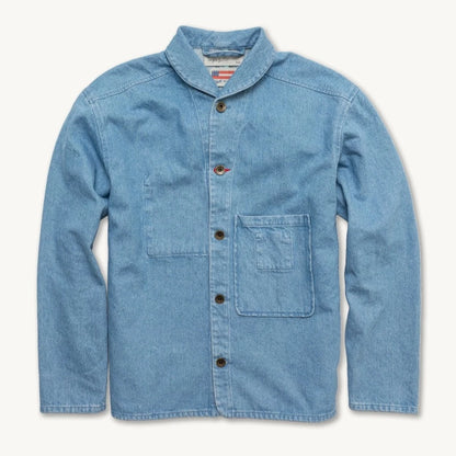 Shepherds Shirt in Sky Blue Denim