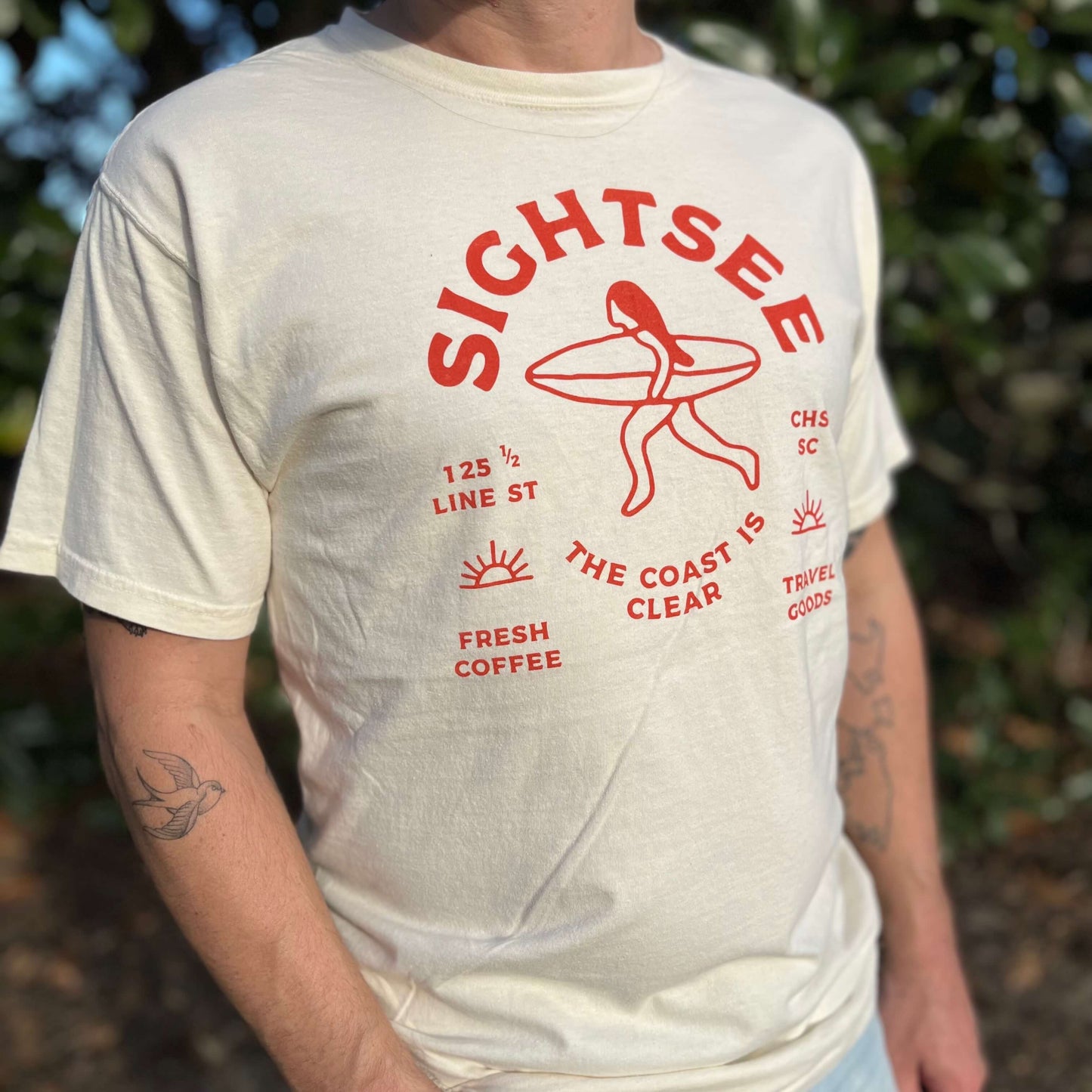 Sightsee Surf Shirt - Desert Orange