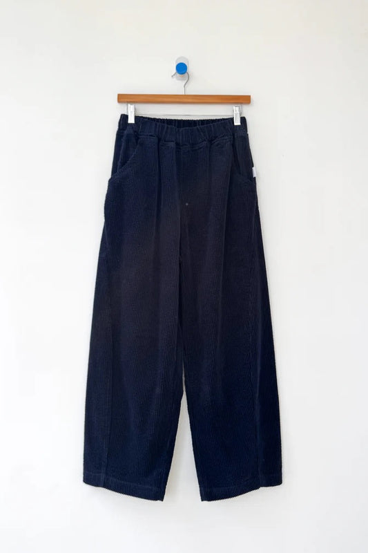 Soft Corduroy Arc Pant - Midnight