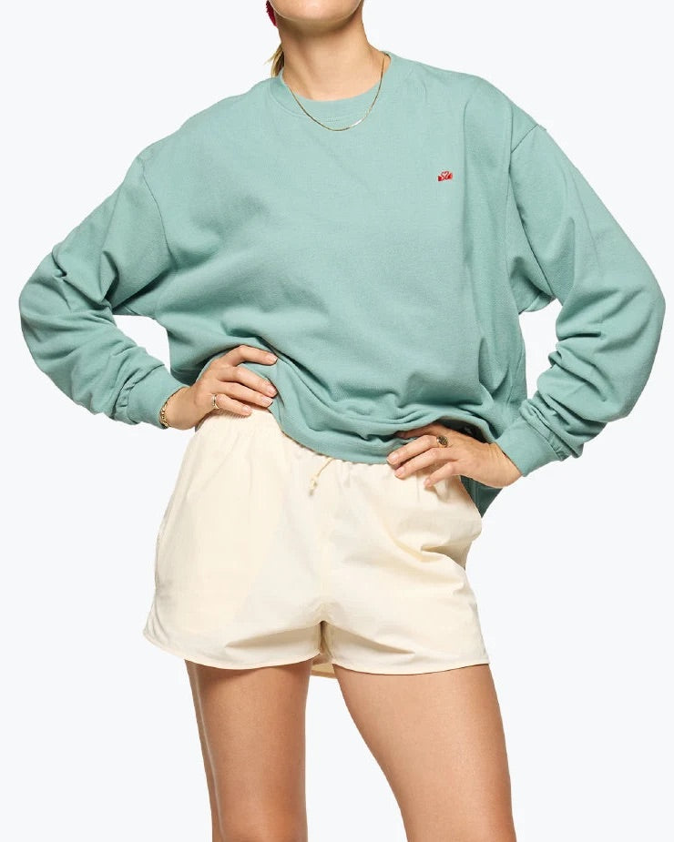 Logo Long Sleeve - Blue Lagoon