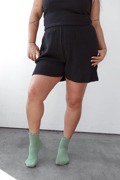 Waffle Short - Ash