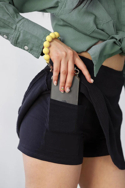 Waffle Skort - Ash