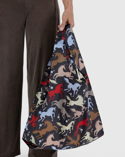 Baggu Reusable Tote: Horse Cut-Outs