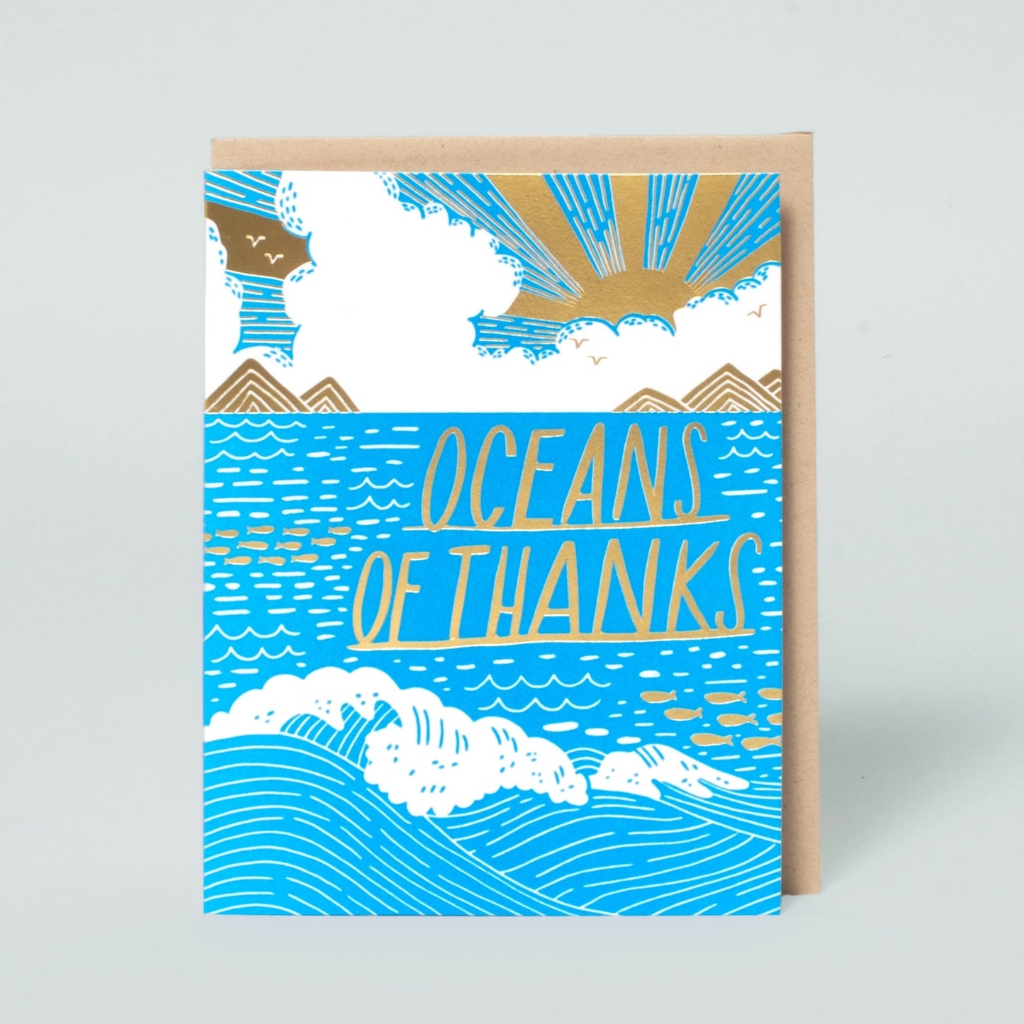 Oceans of Thanks Card