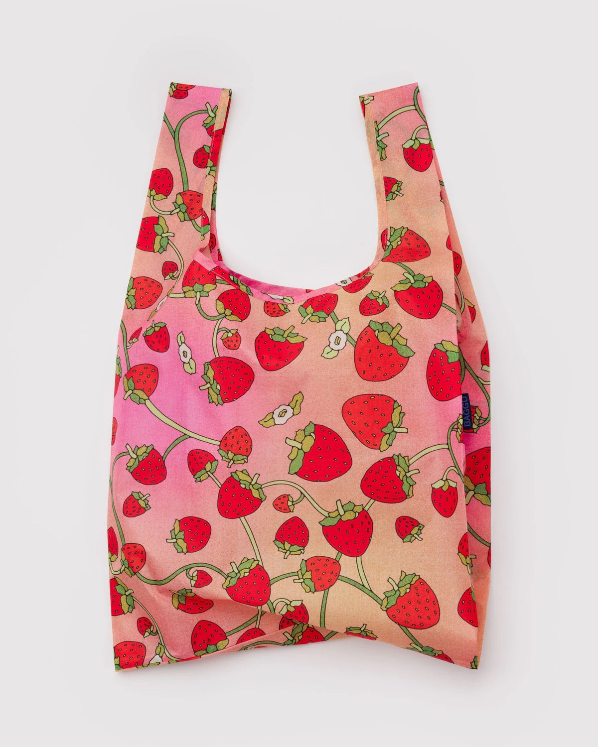 Baggu Reusable Tote: Strawberry Blossom