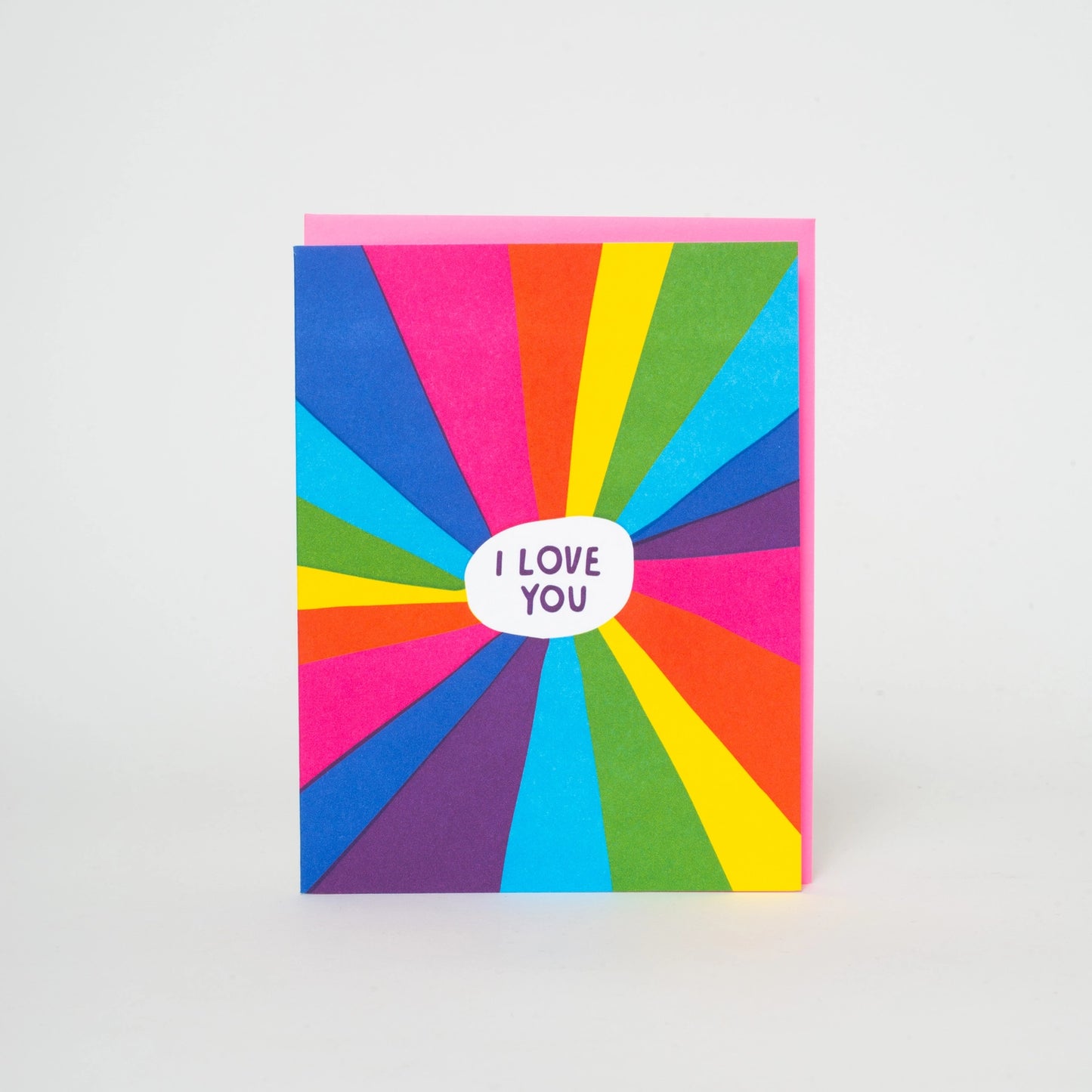 Rainbow Love Card
