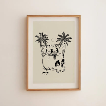 "Freaky Tiki" 11x14 Print
