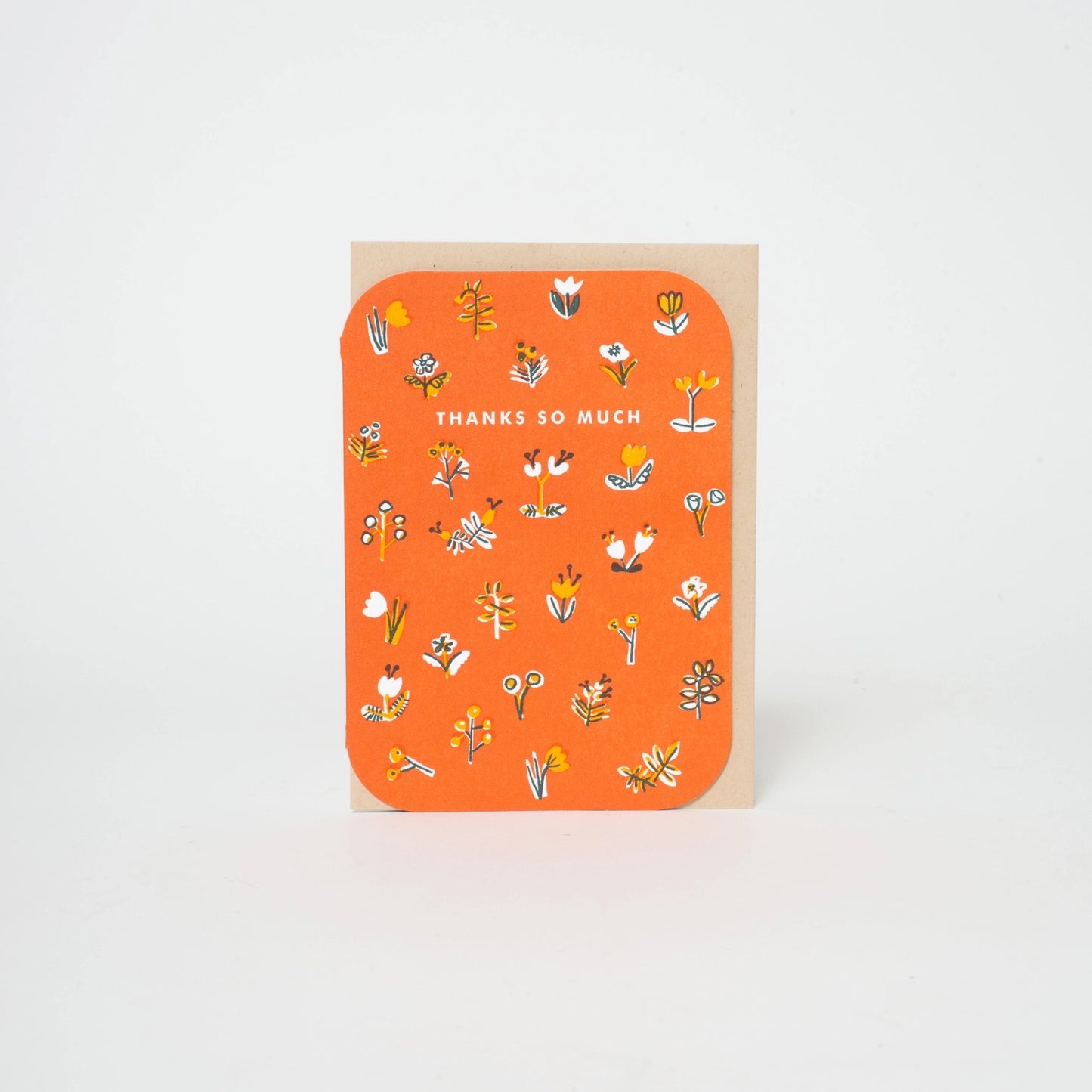 Thank You Little Flowers Card