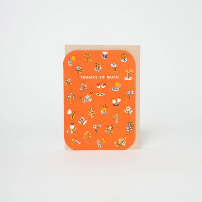 Thank You Little Flowers Card