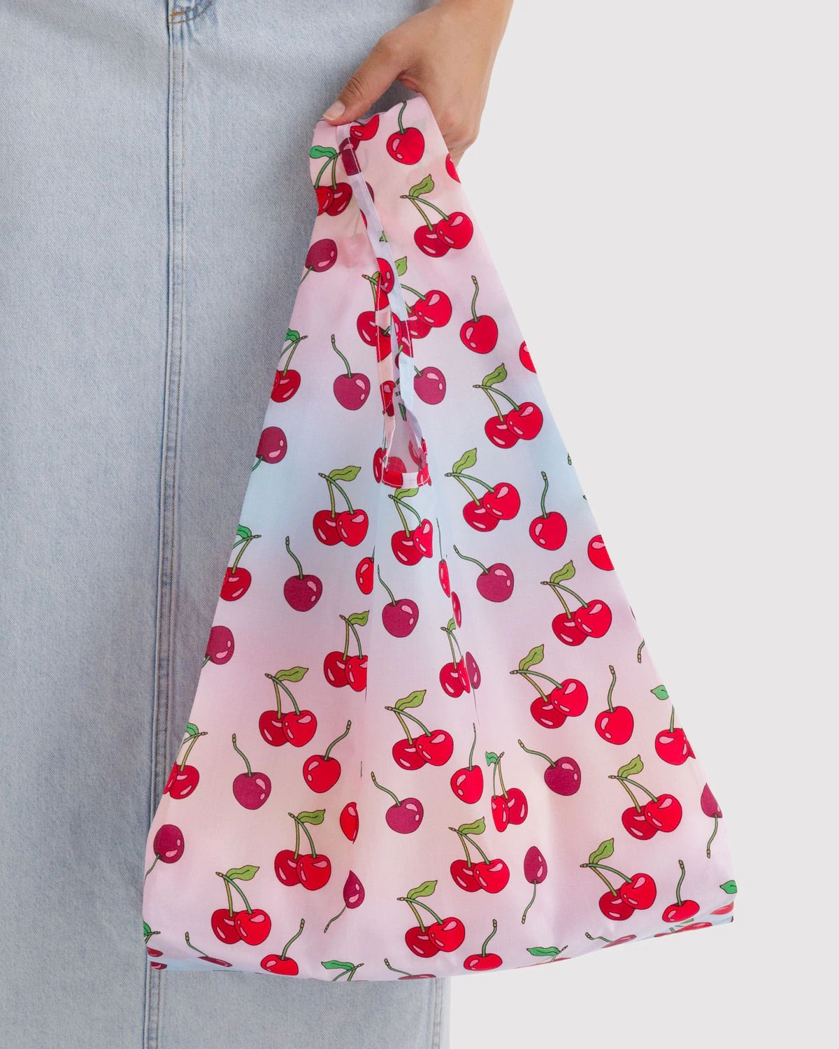 Baggu Reusable Tote: Cherries