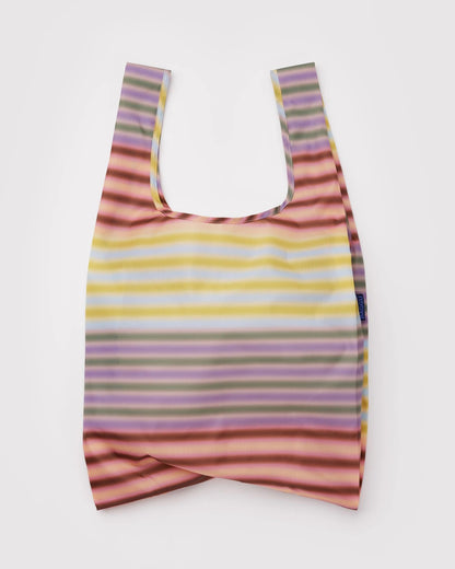 Baggu Reusable Tote: Gradient Stripe Multi