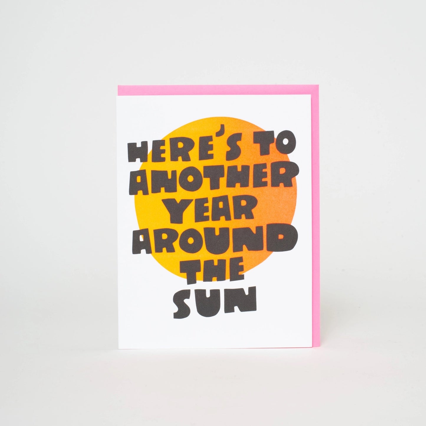 Around the Sun Birthday Card