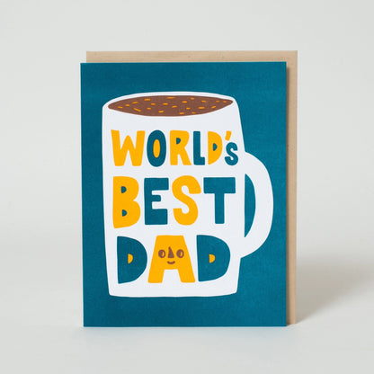 World's Best Dad Card