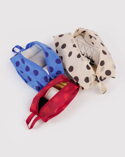 Baggu 3D Zip Set: Polka Dot Mix