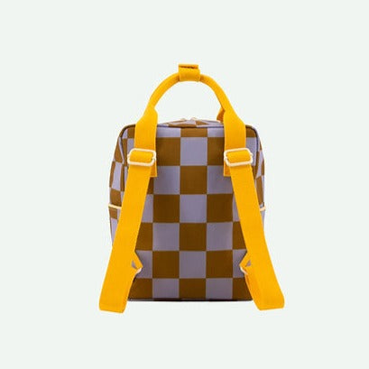 Small Checkerboard Backpack | Blooming Purple