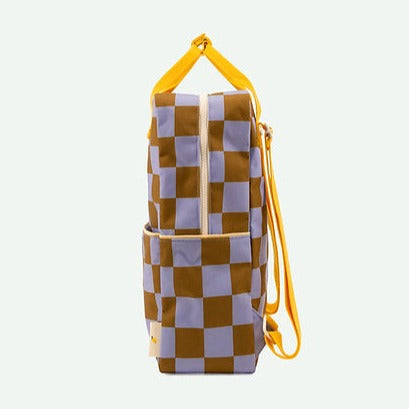 Large Checkerboard Backpack | Blooming Purple