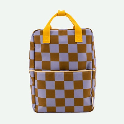 Large Checkerboard Backpack | Blooming Purple