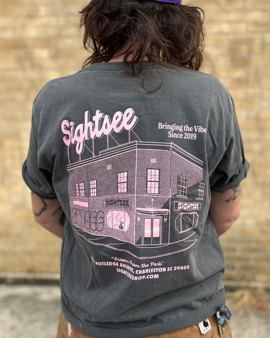 Flagship Tee - Washed Black