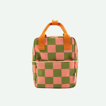 Small Checkerboard Backpack | Sprout Green