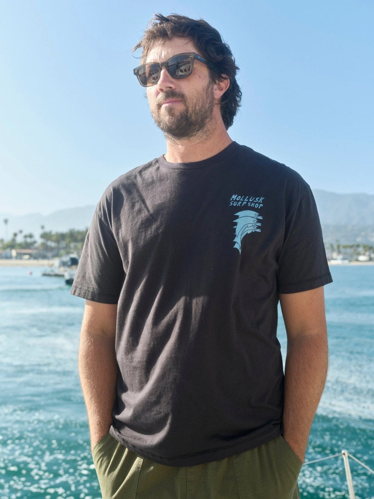 Triple Dolphin Tee