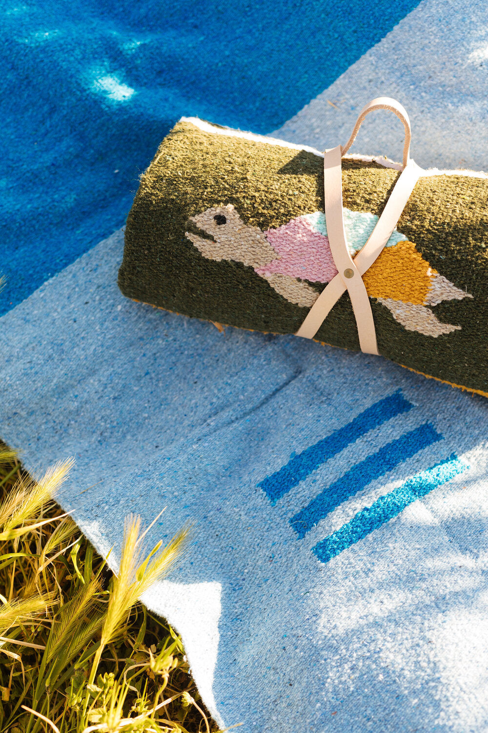 Caminito Tortuga Verde Blanket