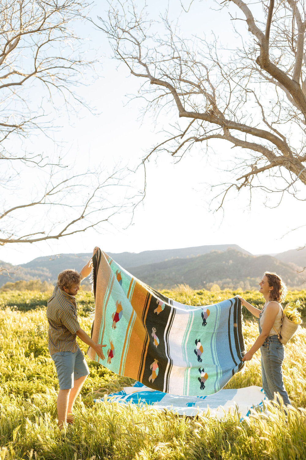 Caminito Tortuga Verde Blanket