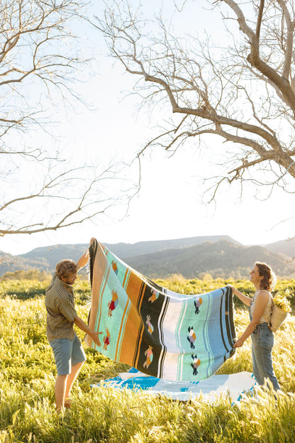 Caminito Tortuga Verde Blanket