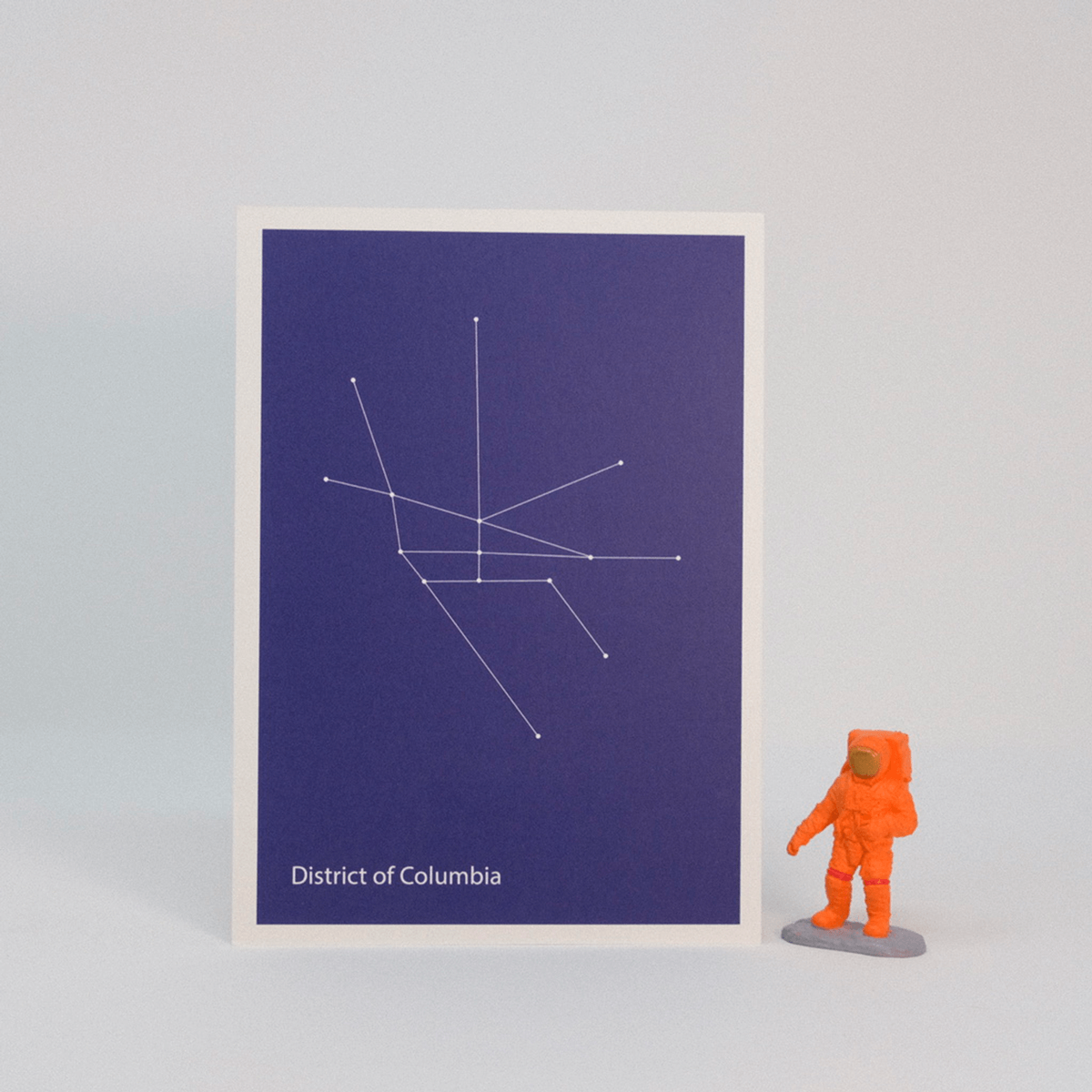 Constellation Map Prints - 5x7