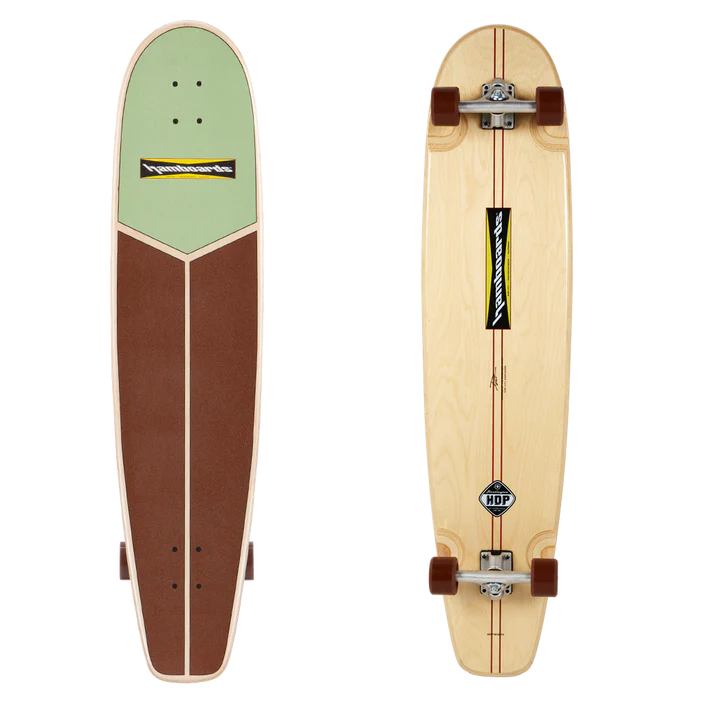 Huntington Hop Longboard: Mint Chocolate