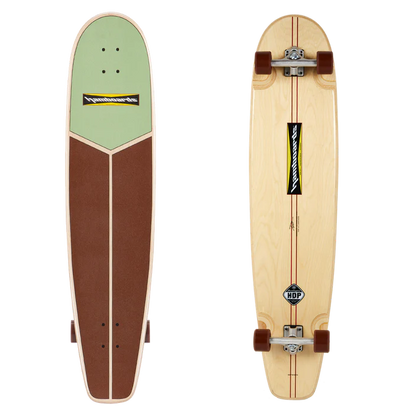 Huntington Hop Longboard: Mint Chocolate